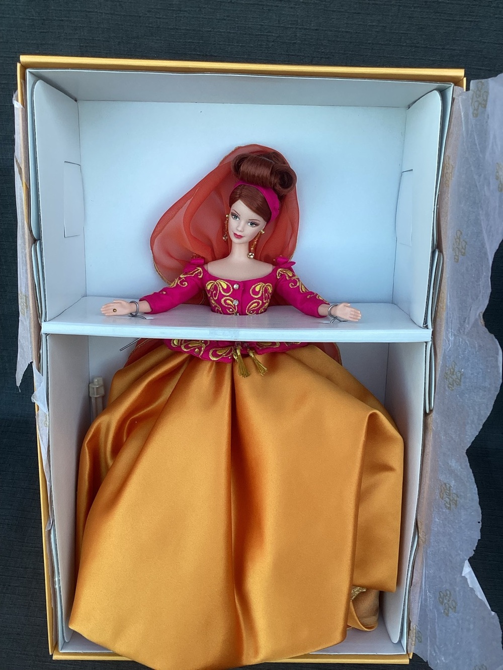Mattel 1997 Symphony In Chiffon Barbie 3rd In Couture Series Limited Edition
